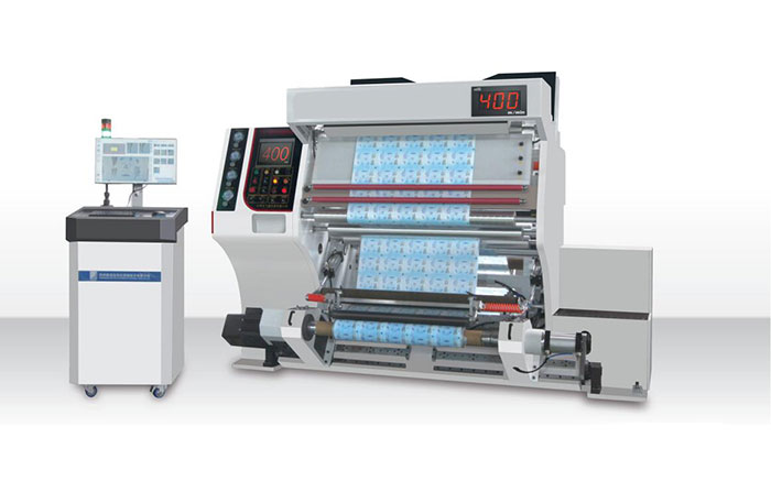 FS-B400全自動檢品復卷修邊機